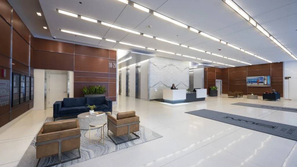 Lobby of Prolaio's Chicago HQ at 230 W Monroe
