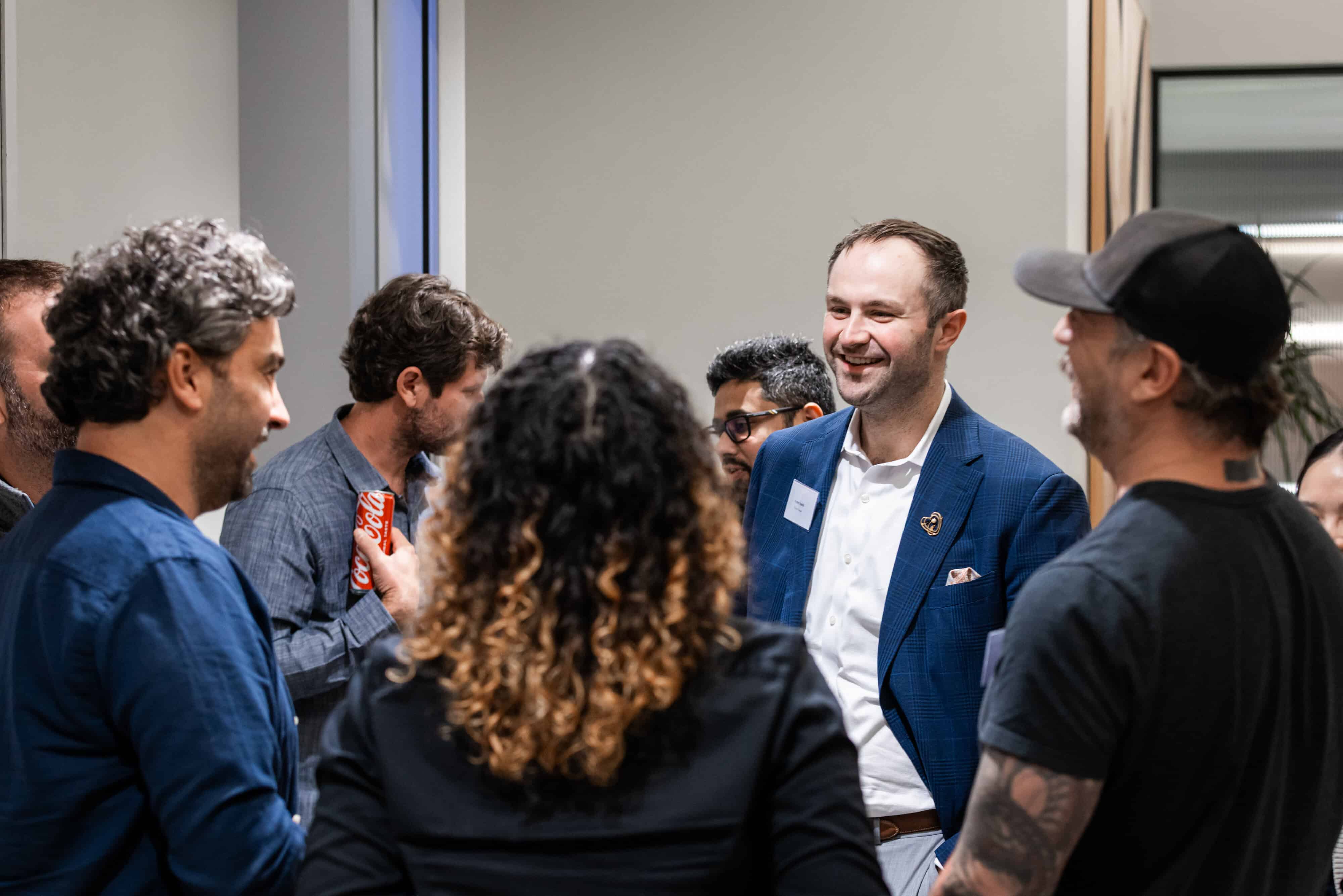 Group of Prolaio employees collabrating
